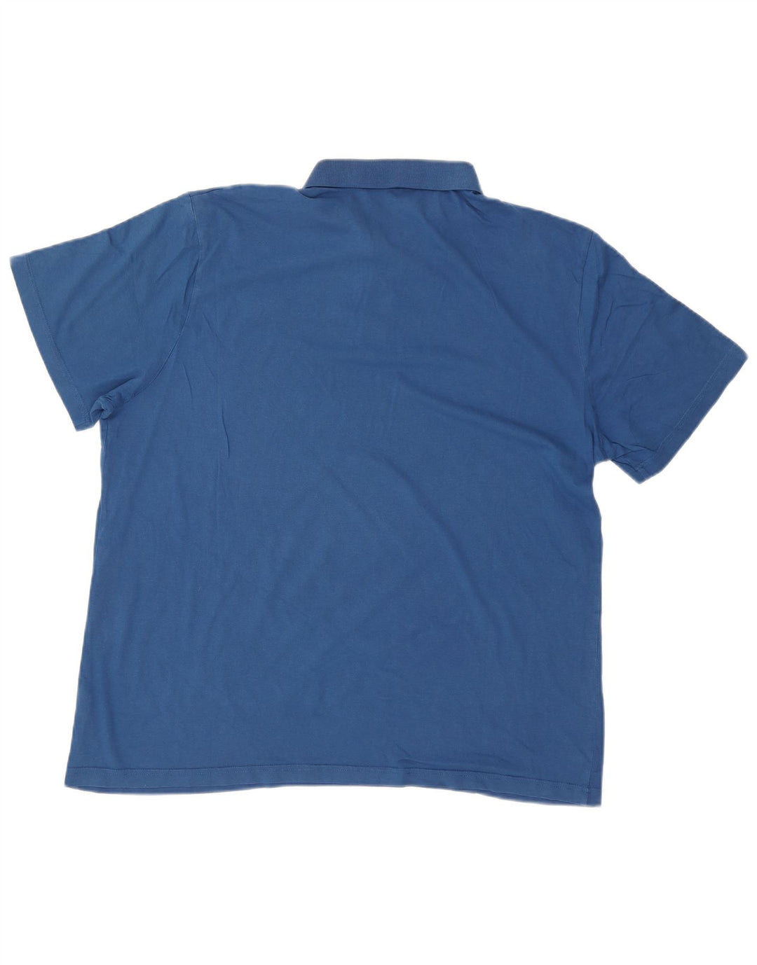 PUMA Mens Polo Shirt 2XL Blue Cotton