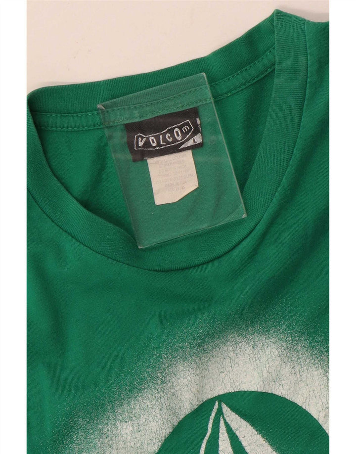 Volcom muška majica s grafičkim motivima, veliki zeleni pamuk