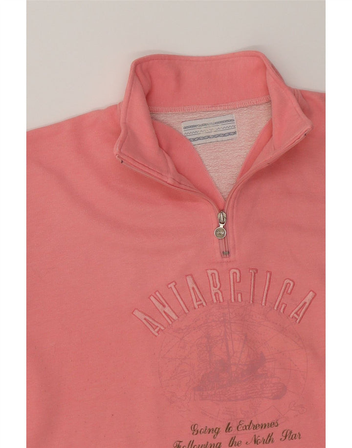 VINTAGE Womens Graphic Full Tracksuit UK 16 Large  Pink Vintage Vintage and Second-Hand Vintage from Messina Hembry 