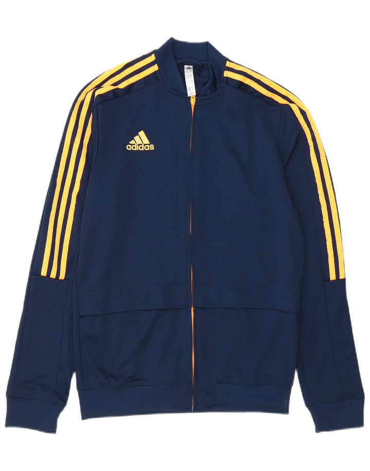 ADIDAS muška trenirka Climalite gornja jakna UK 36/38 Mala tamnoplava