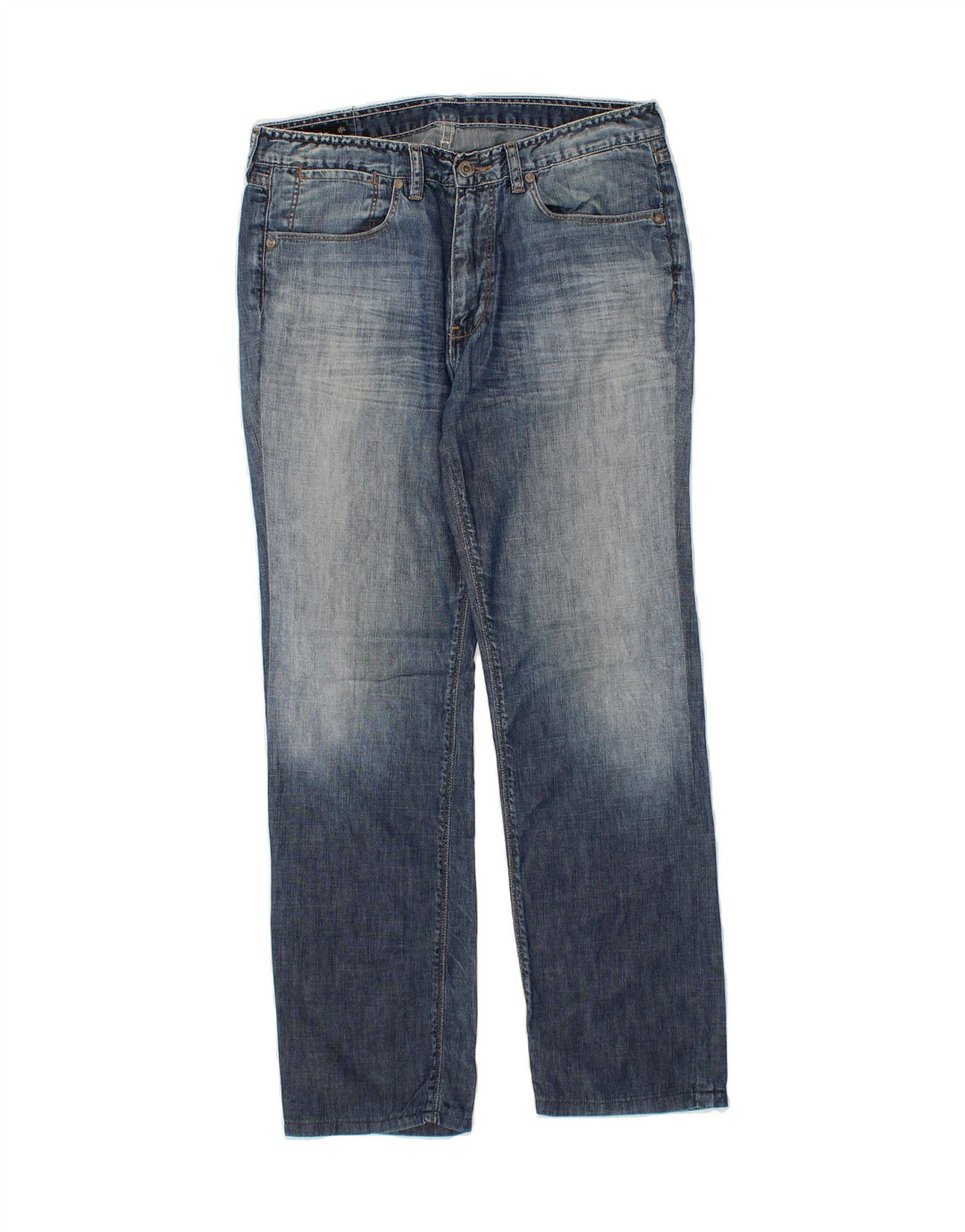 MASSIMO DUTTI Womens Straight Jeans W31 L29 Blue Vintage Massimo Dutti and Second-Hand Massimo Dutti from Messina Hembry 