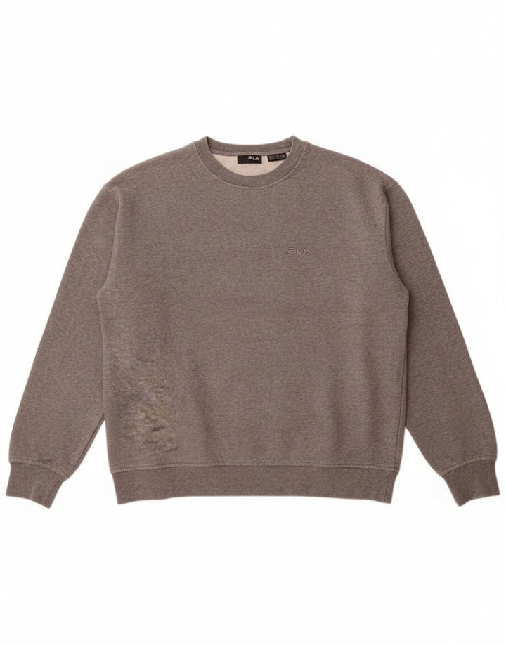 Fila muška trenirka srednje sivi pamuk