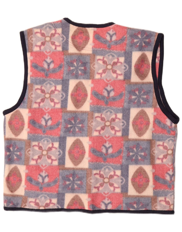 VINTAGE muška jakna od flisa UK 42 XL Višebojni Fair Isle poliester