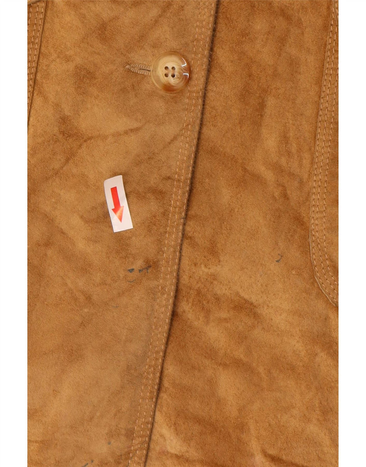 Marks & Spencer ženski gornji kaput od antilop kože UK 12 srednje smeđe kože