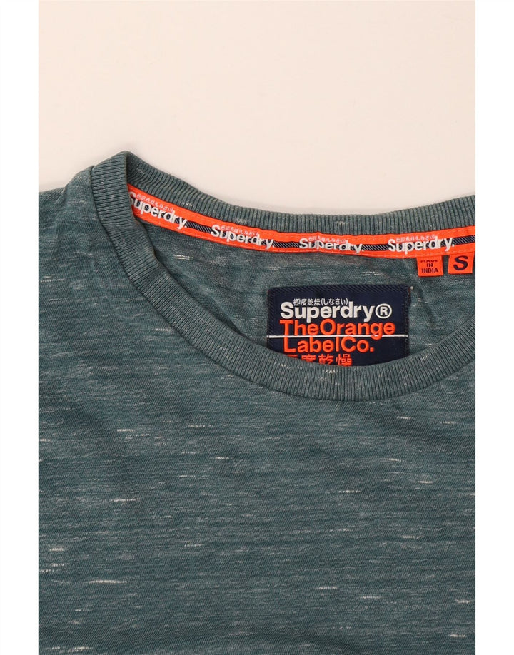 Superdry muška majica s malim zelenim flekama