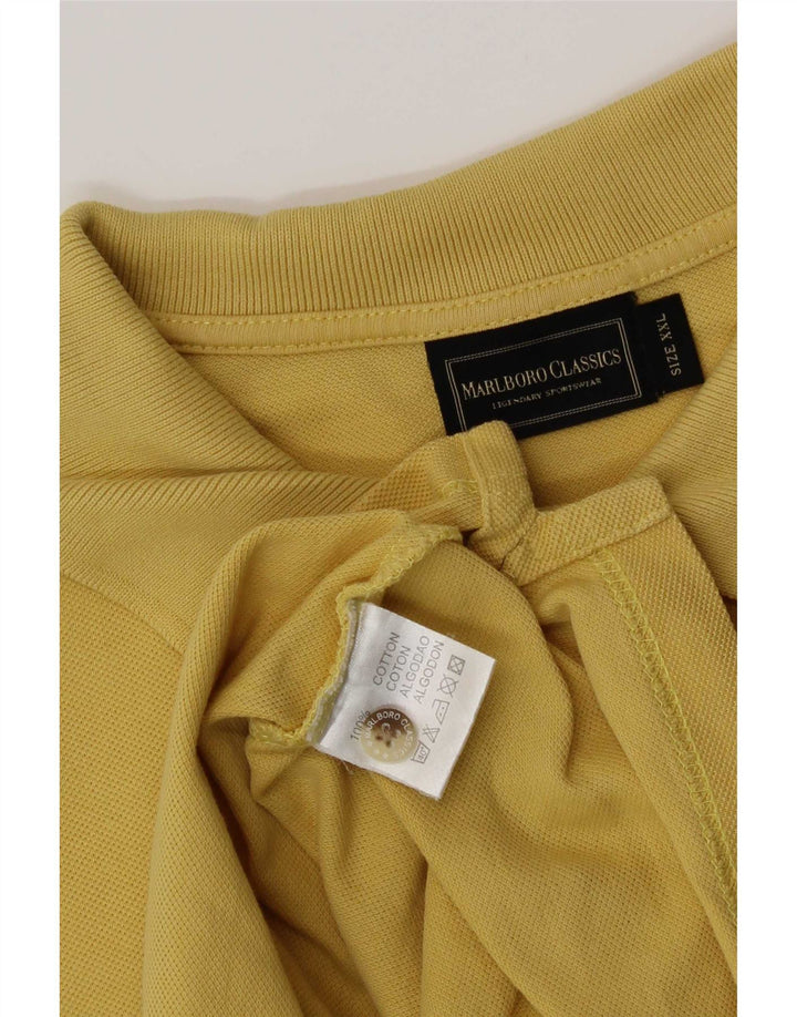 Marlboro Classics muška polo majica 2XL žuti pamuk