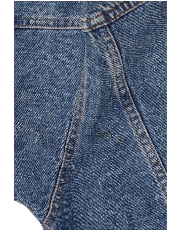 Rifle muška grafička traper jakna UK 44 2XL plava retro