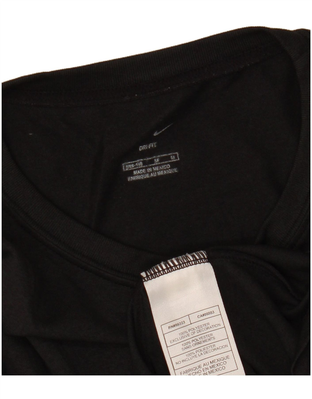 NIKE Ženska Dri Fit majica dugih rukava US 8/10 Srednje crni poliester