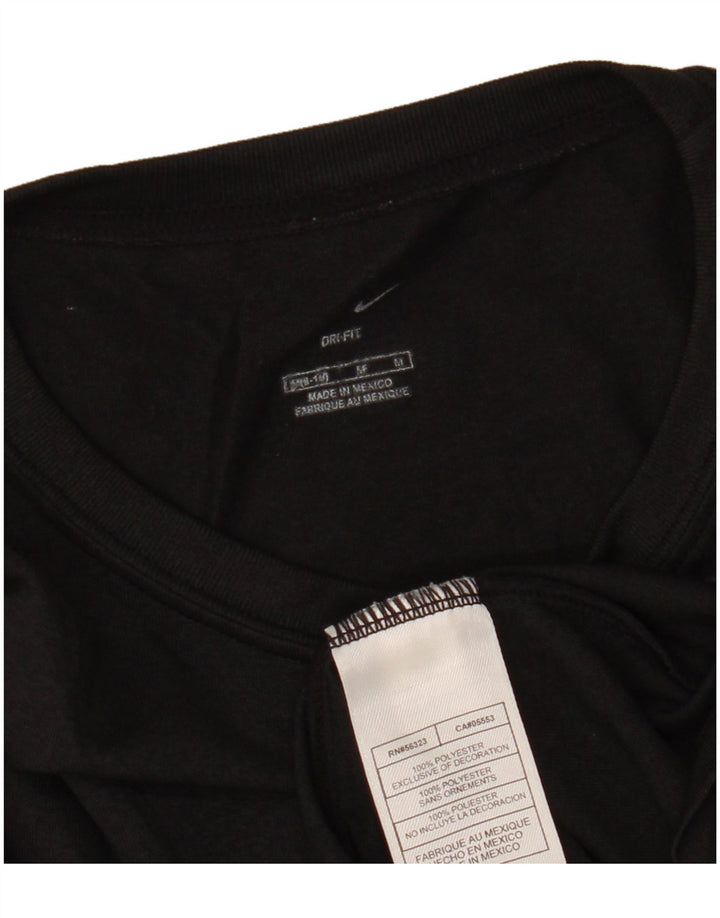 NIKE Ženska Dri Fit majica dugih rukava US 8/10 Srednje crni poliester