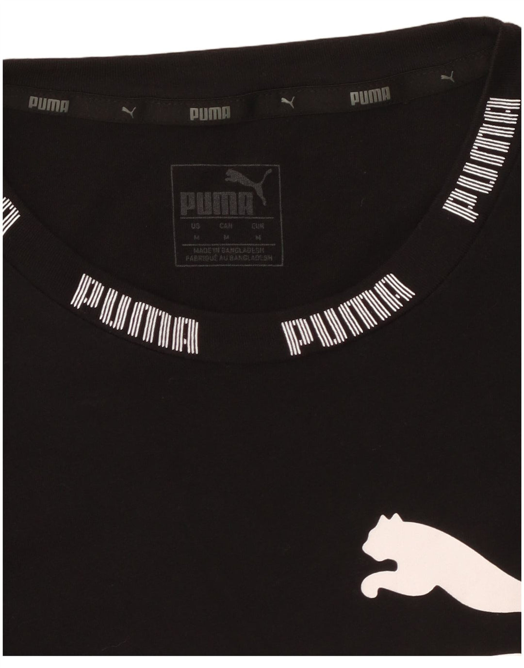 PUMA Ženska majica kratkih rukava s grafičkim motivima UK 14 srednje crna
