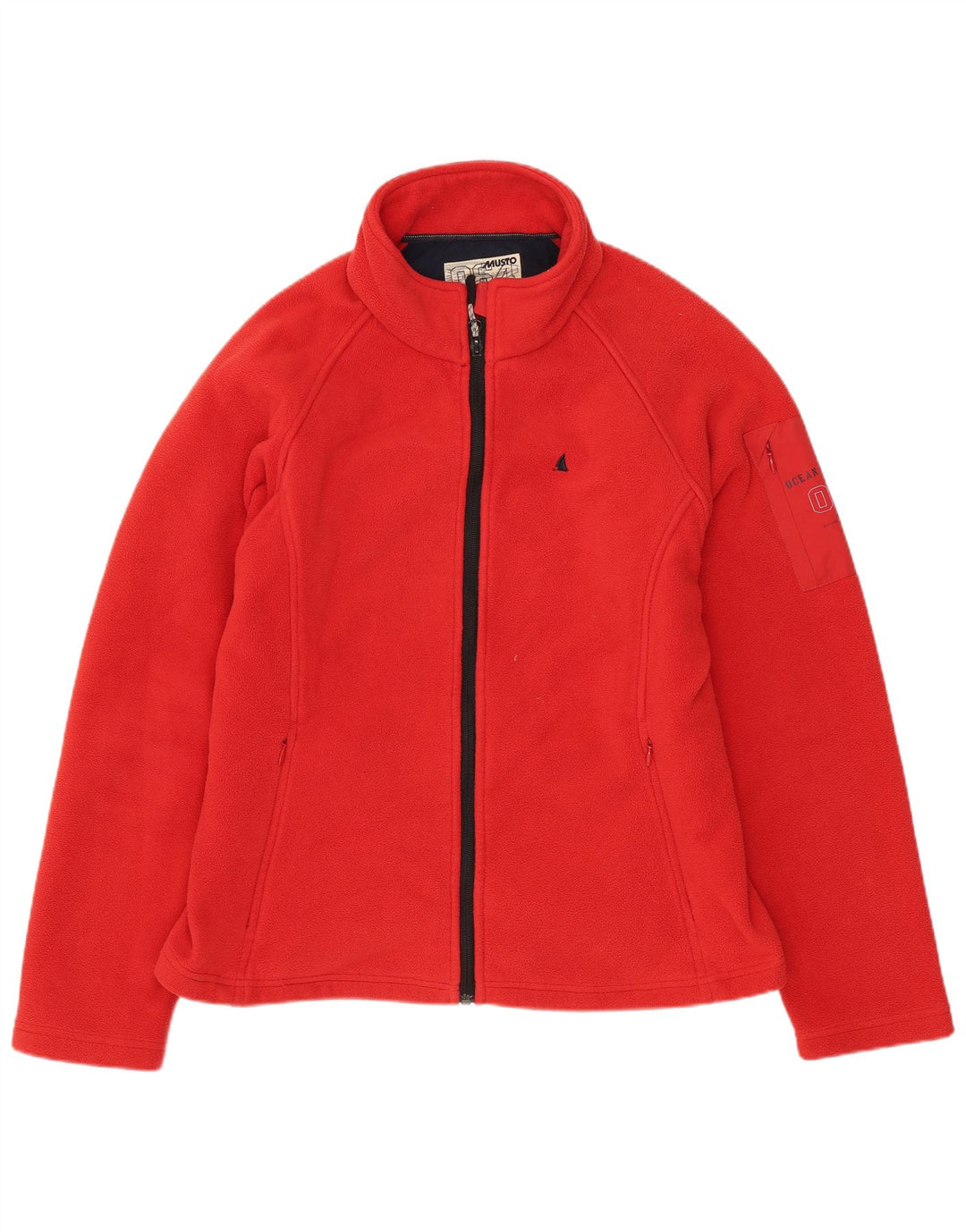 Musto ženska jakna od flisa UK 16 veliki crveni poliester