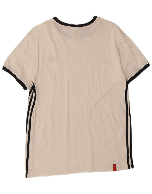 Adidas muška majica kratkih rukava UK 42/44 veliki bijeli pamuk