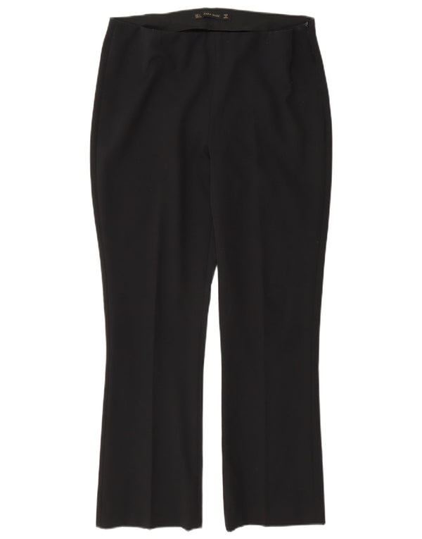 Zara ženske obične ležerne hlače Large W30 L27 crne