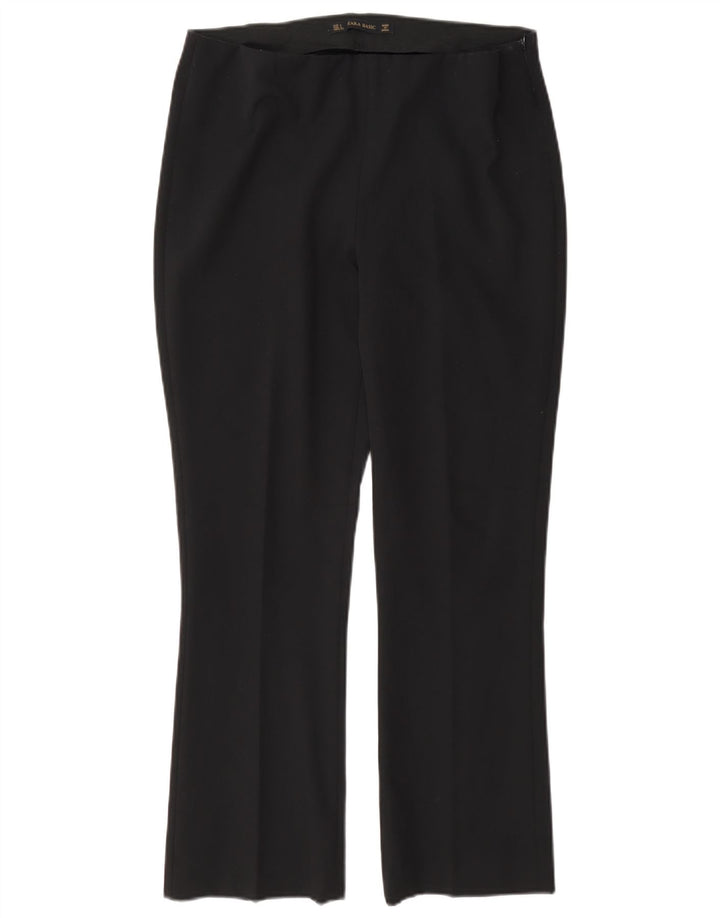 Zara ženske obične ležerne hlače Large W30 L27 crne