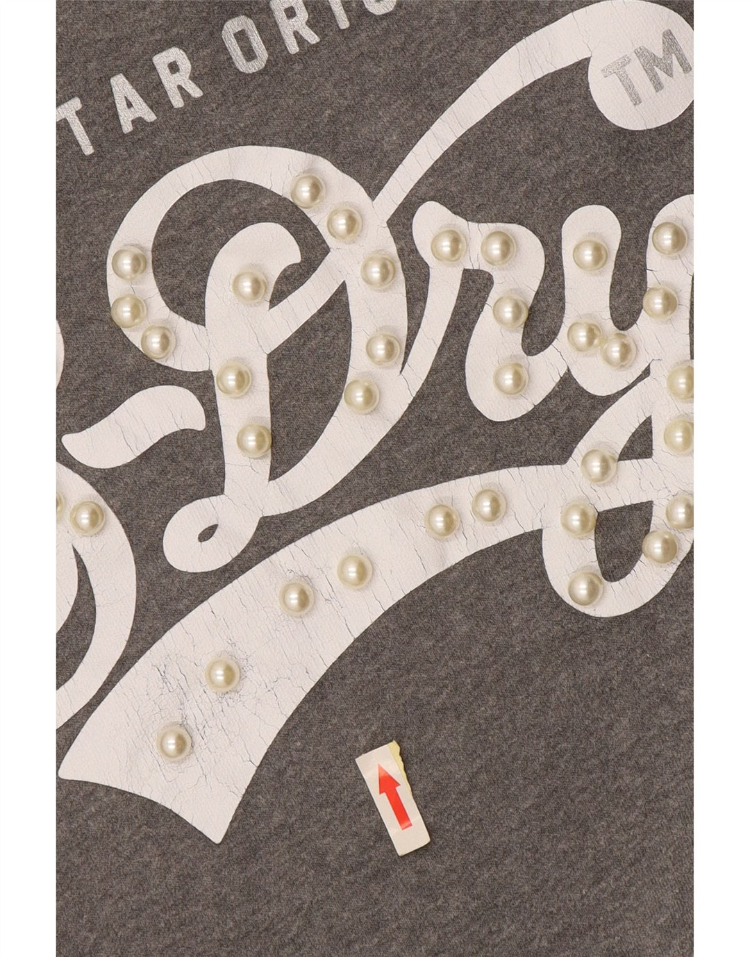 Superdry ženska majica prekomjerne veličine UK 14 srednje siva boja