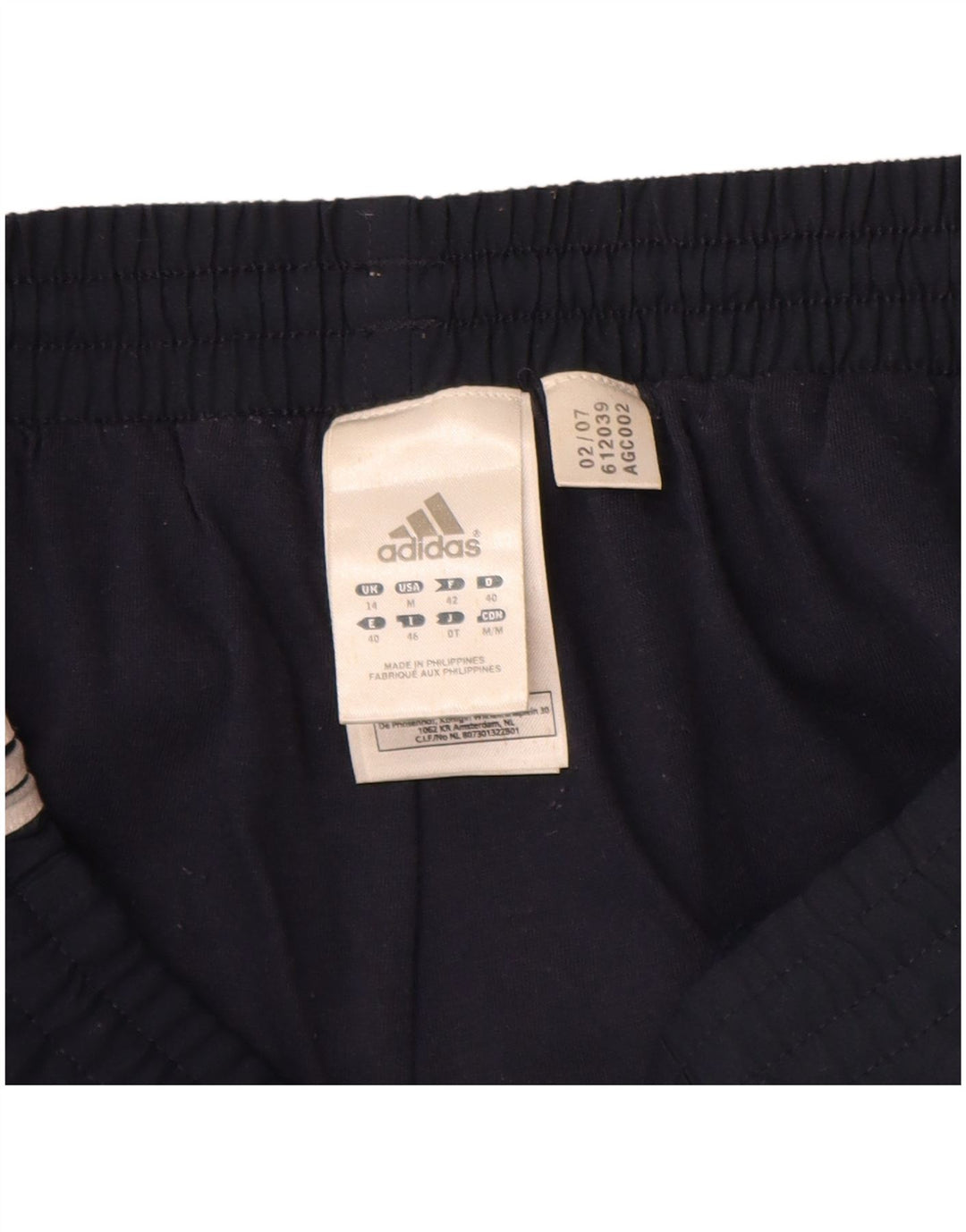 Adidas ženske sportske kratke hlače UK 14 Medium tamnoplavi poliester