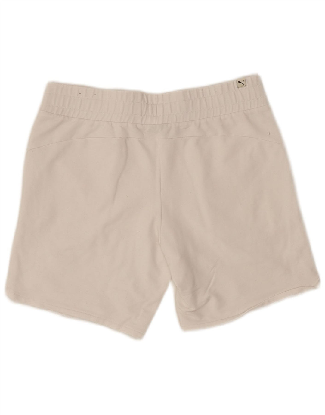 PUMA Ženske kratke sportske hlače s grafičkim motivima UK 14 Veliki bijeli pamuk