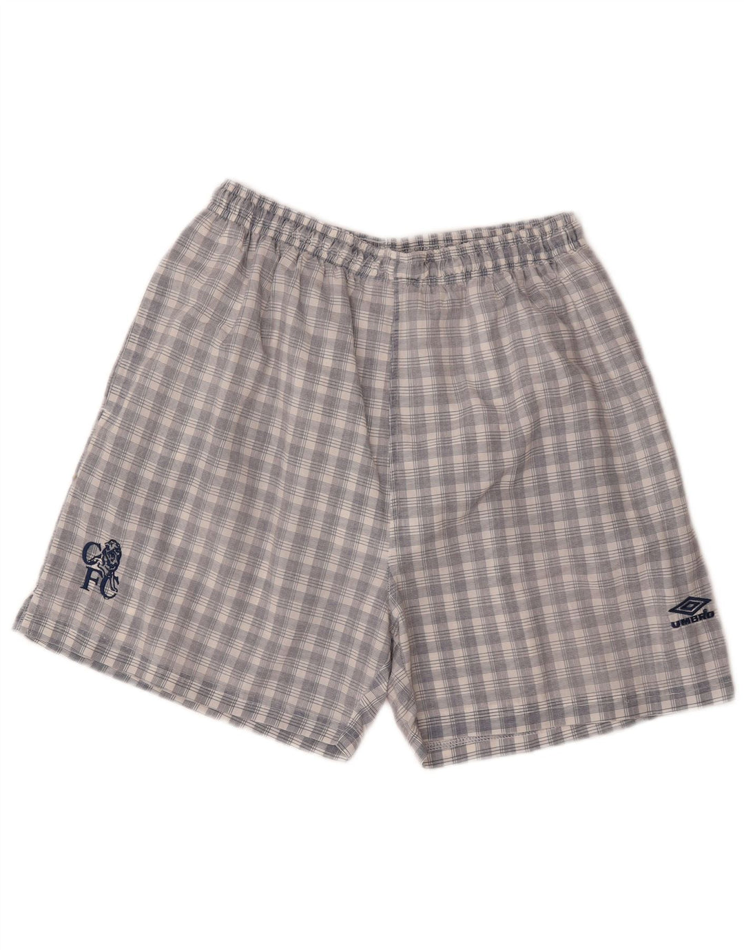 Umbro muške sportske kratke hlače srednje tamnoplave karirane najlonske boje