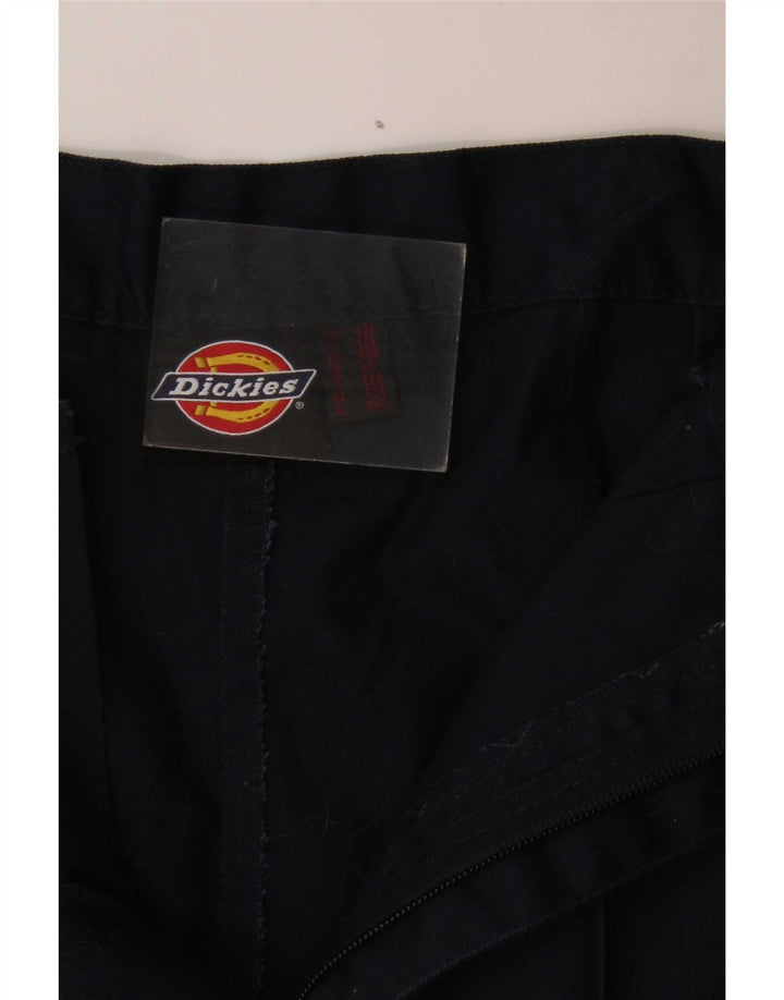 Dickies muške hlače ravnog odijela W40 L28 Mornarsko plave poliesterske klasične