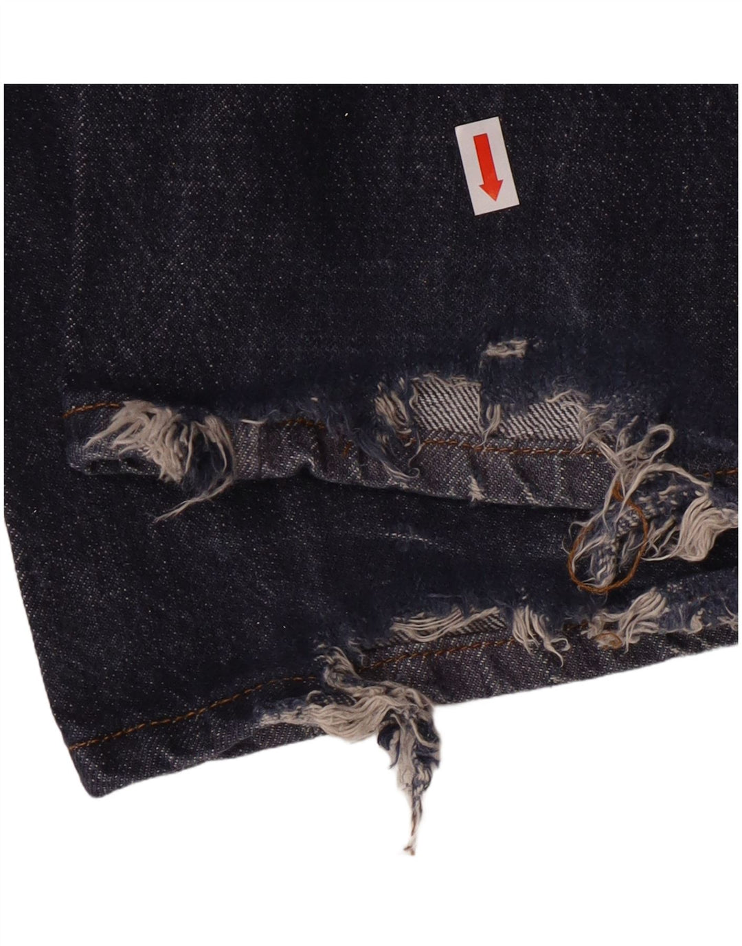 LEVI'S muške 501 ravne traperice W34 L30 tamnoplavi pamuk