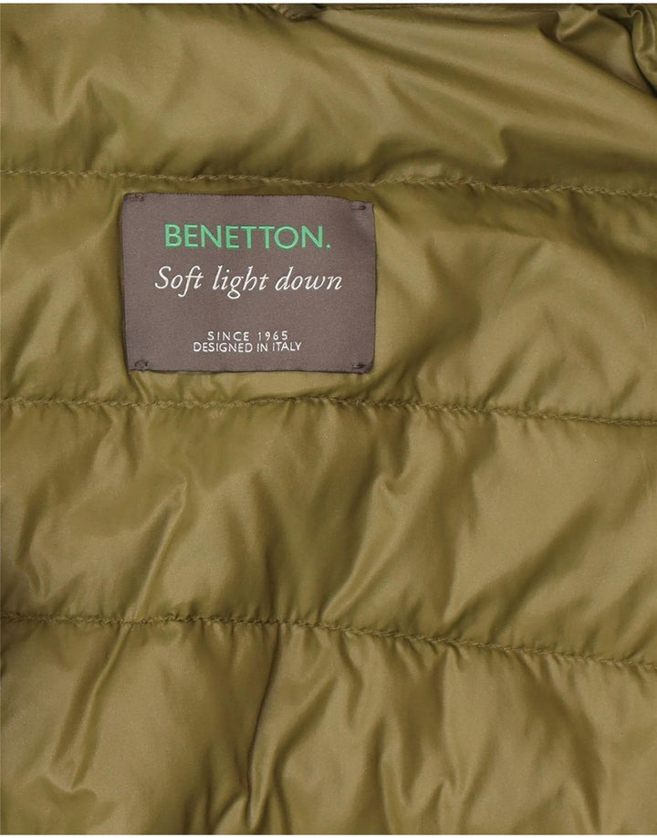 Benetton ženska podstavljena jakna UK 10 mala zelena