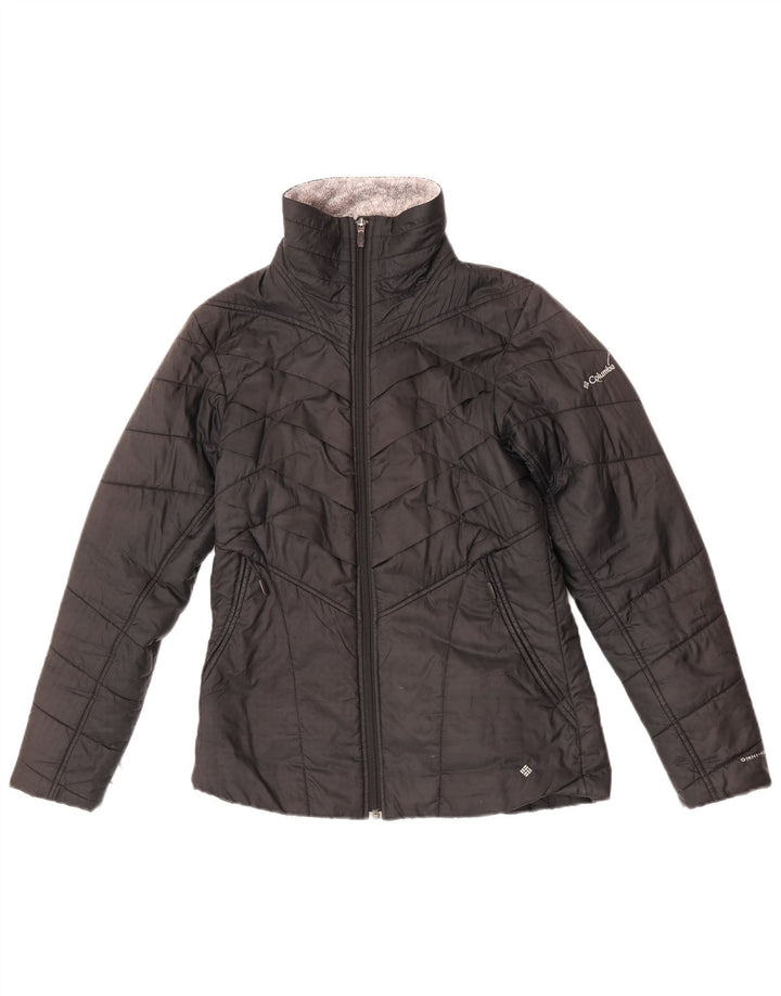 Columbia Ženska Interchange Liner Windbreaker Jacket UK 10 Small Black