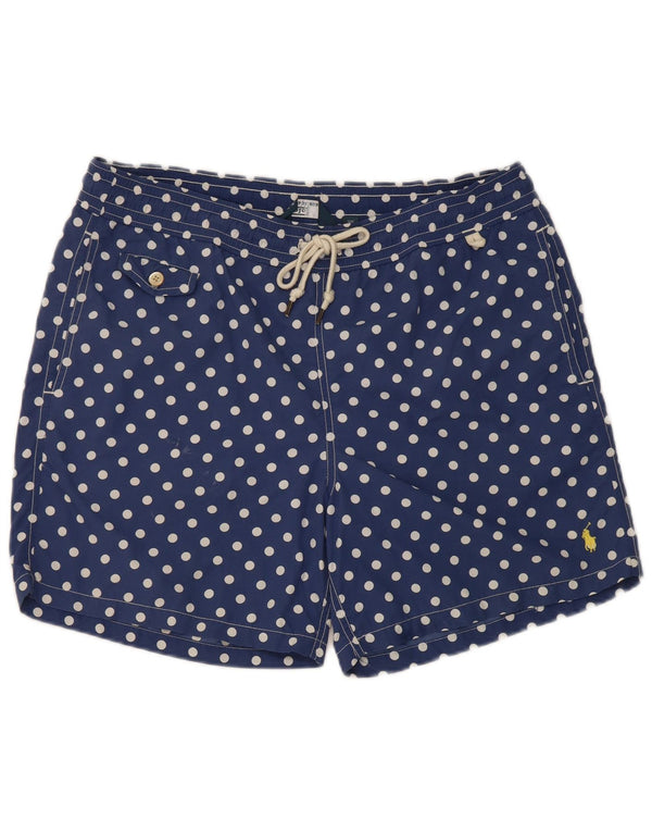 Polo Ralph Lauren muške kratke hlače za kupanje srednje plave najlonske točkice