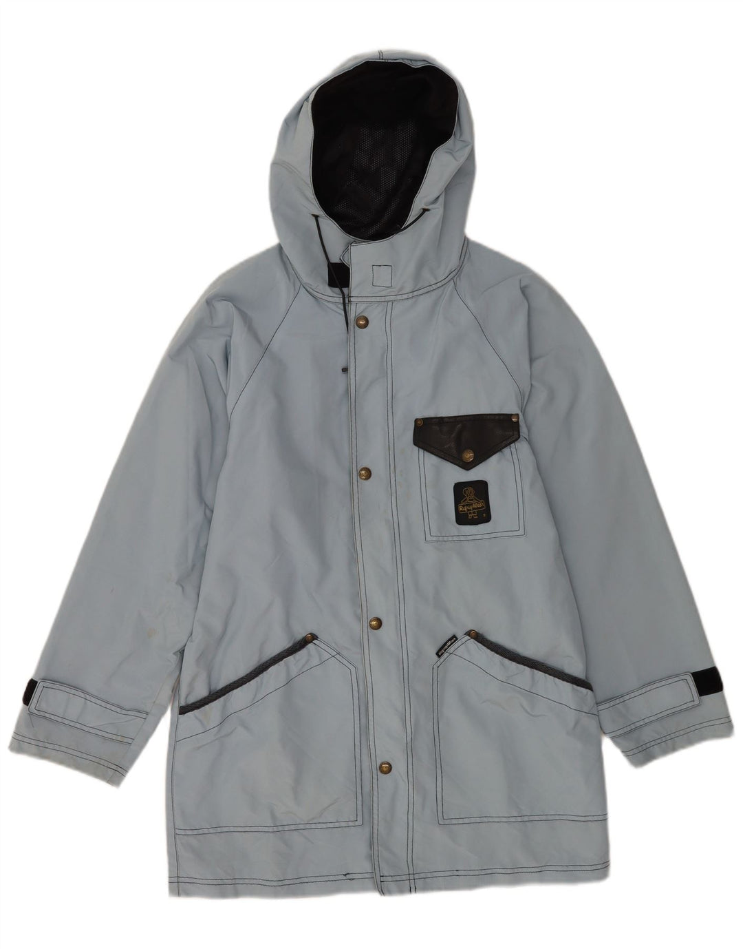 REFRIGIWEAR Muška vjetrovka s kapuljačom UK 34 XS plava poliamidna