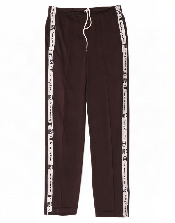 Champion Mens USA Graphic Trenirke Hlače male crne boje