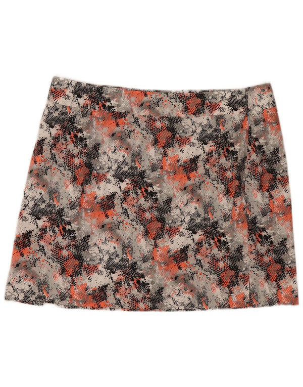 Izod ženska mini suknja za golf UK 16 Veliki W38 šareni životinjski print