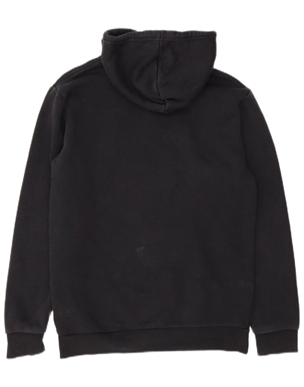 Adidas muška majica s kapuljačom mala, crna pamučna