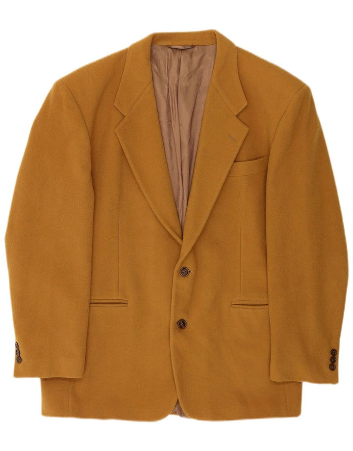 Enrico Coveri Muška jakna s 2 gumba IT 50 Large Brown Wool