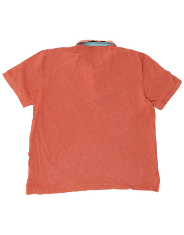 WHITE STUFF Muška polo majica XL, kestenjasti pamuk