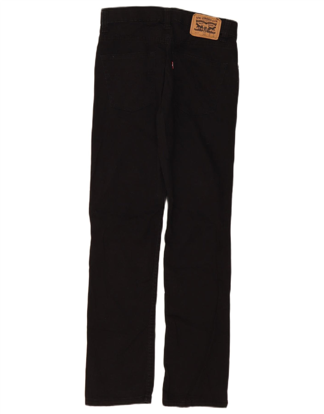 LEVI'S Boys 511 uske traperice 13-14 godina W27 L29 crni pamuk