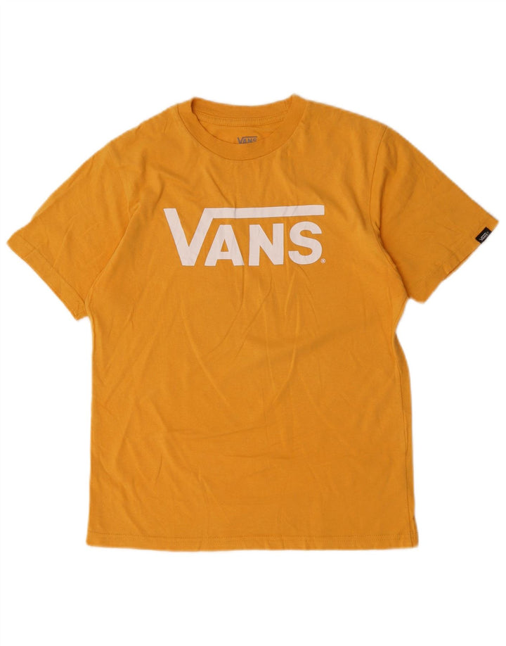 VANS Ženska majica s grafičkim motivima UK 10 Small Yellow Cotton