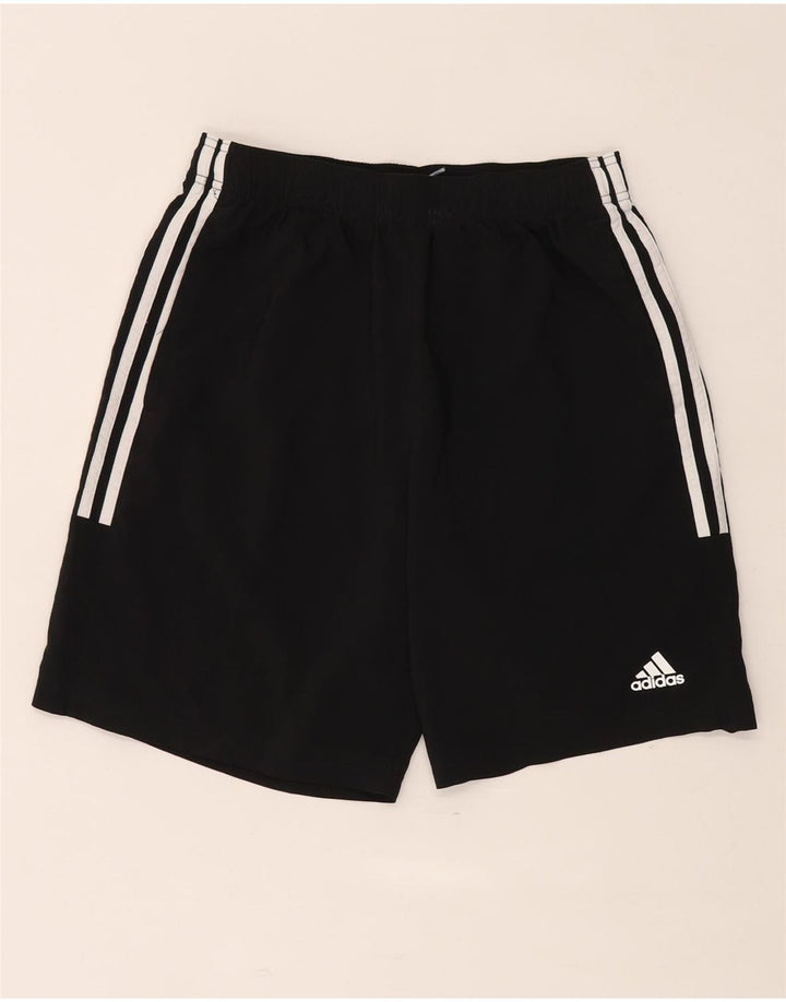 Adidas muške sportske kratke hlače srednje crne boje od poliestera