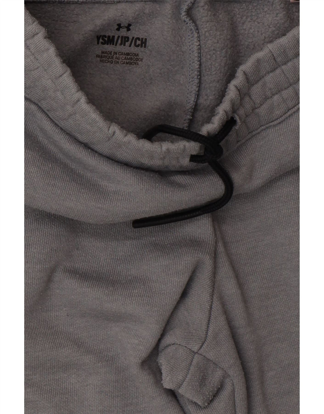 UNDER ARMOUR Trenirka za djevojčice Hlače za trčanje 7-8 godina male sive