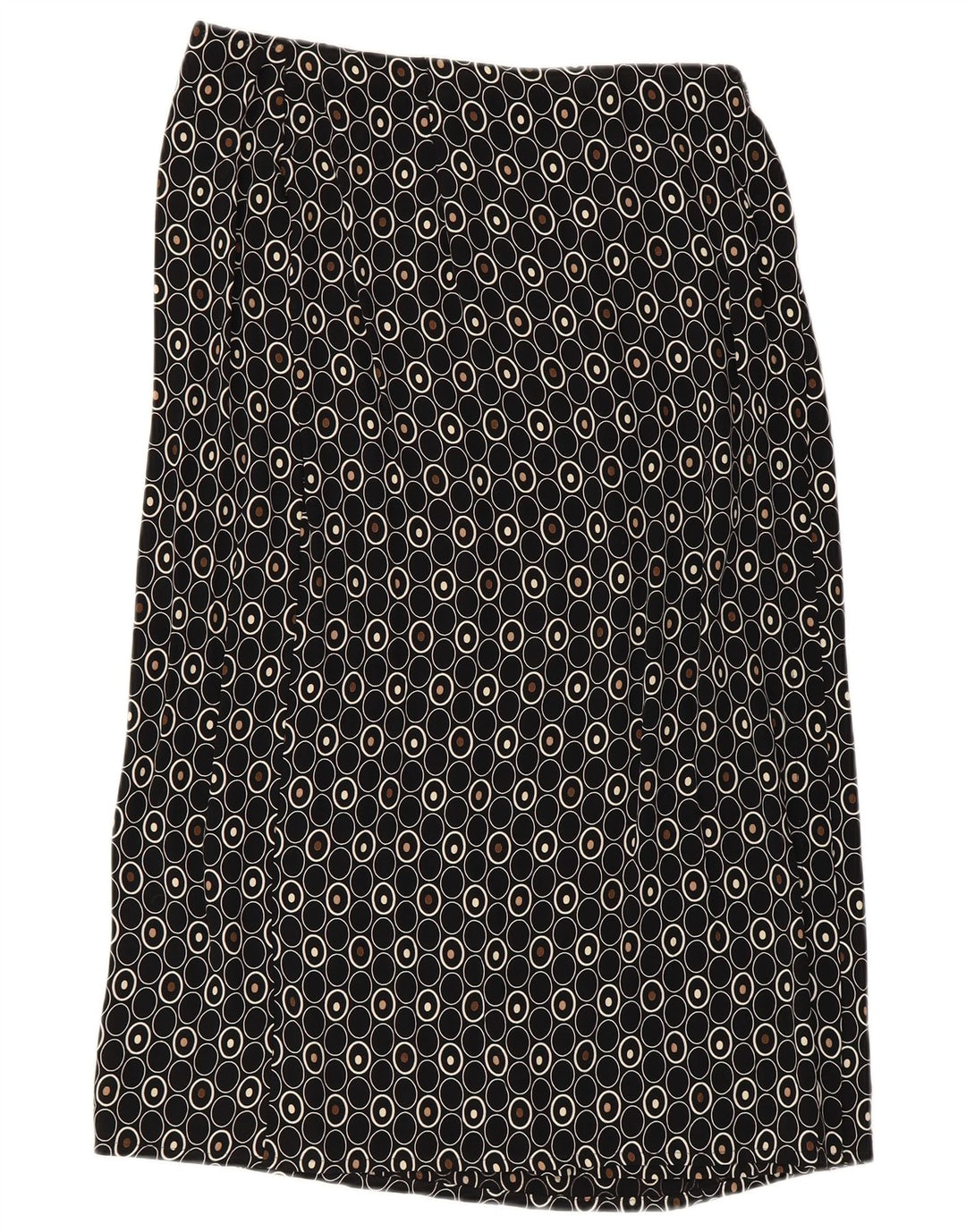 Marks & Spencer ženska ravna suknja UK 14 srednje W30 crna geometrijska
