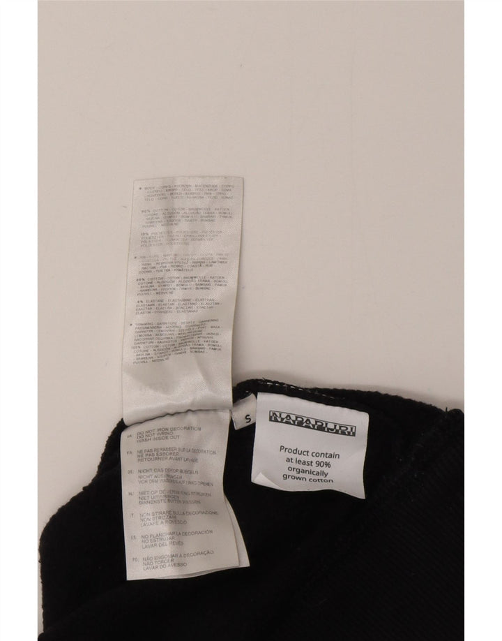 Napapijri muška majica s kapuljačom Geographic Graphic, mali tamnoplavi pamuk