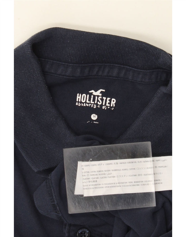 Hollister muška polo majica Srednje tamnoplavi pamuk