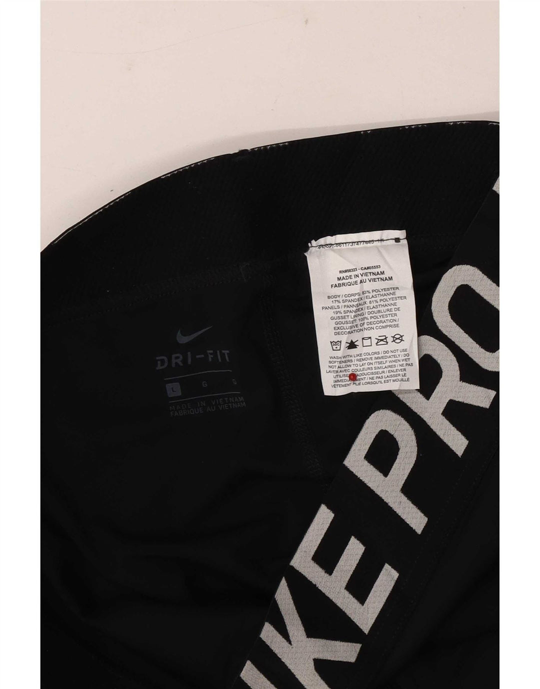Nike ženske grafičke tajice velike crne poliesterske