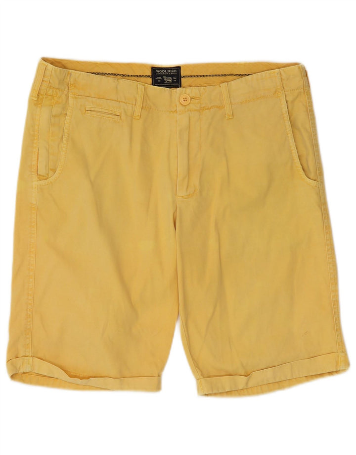 Woolrich muške chino kratke hlače W32 srednje žuti pamuk