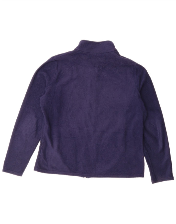 M & S ženska jakna od flisa UK 16 Large Navy Blue