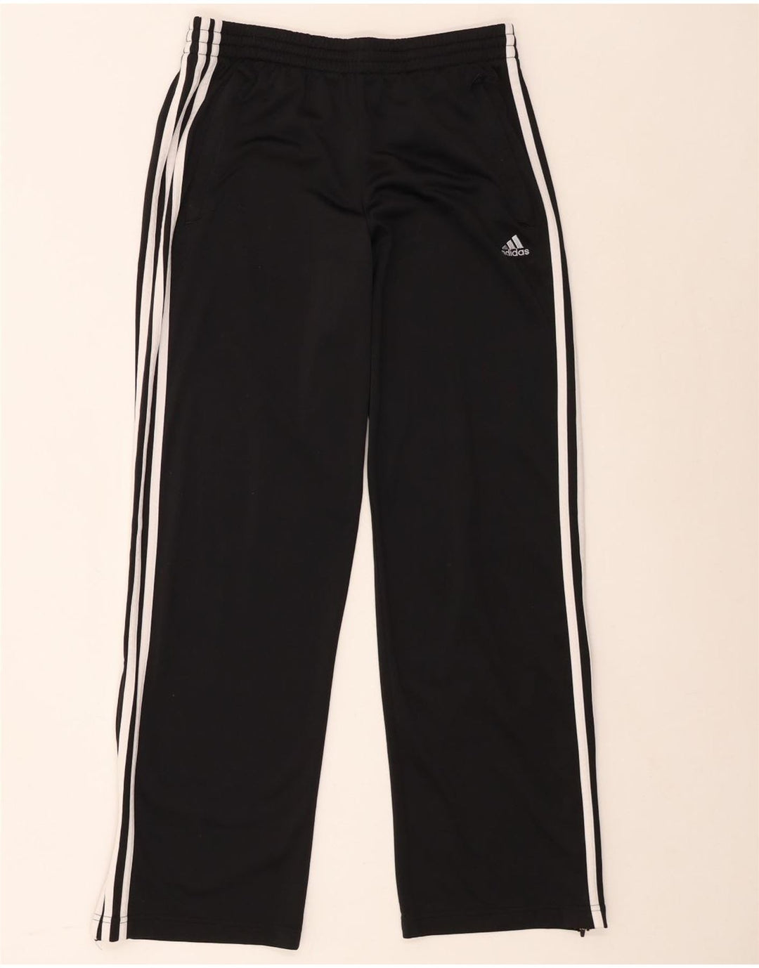 Adidas muške trenirke Climalite male crne poliesterske hlače