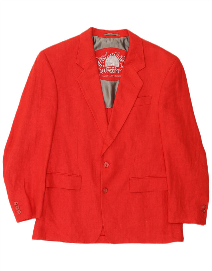 Vintage muška jakna sa 2 gumba IT 50 Large Red Lan