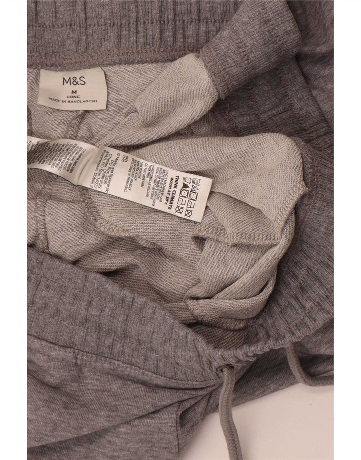 Marks & Spencer muške trenirke Hlače od srednje sive pjegavog pamuka