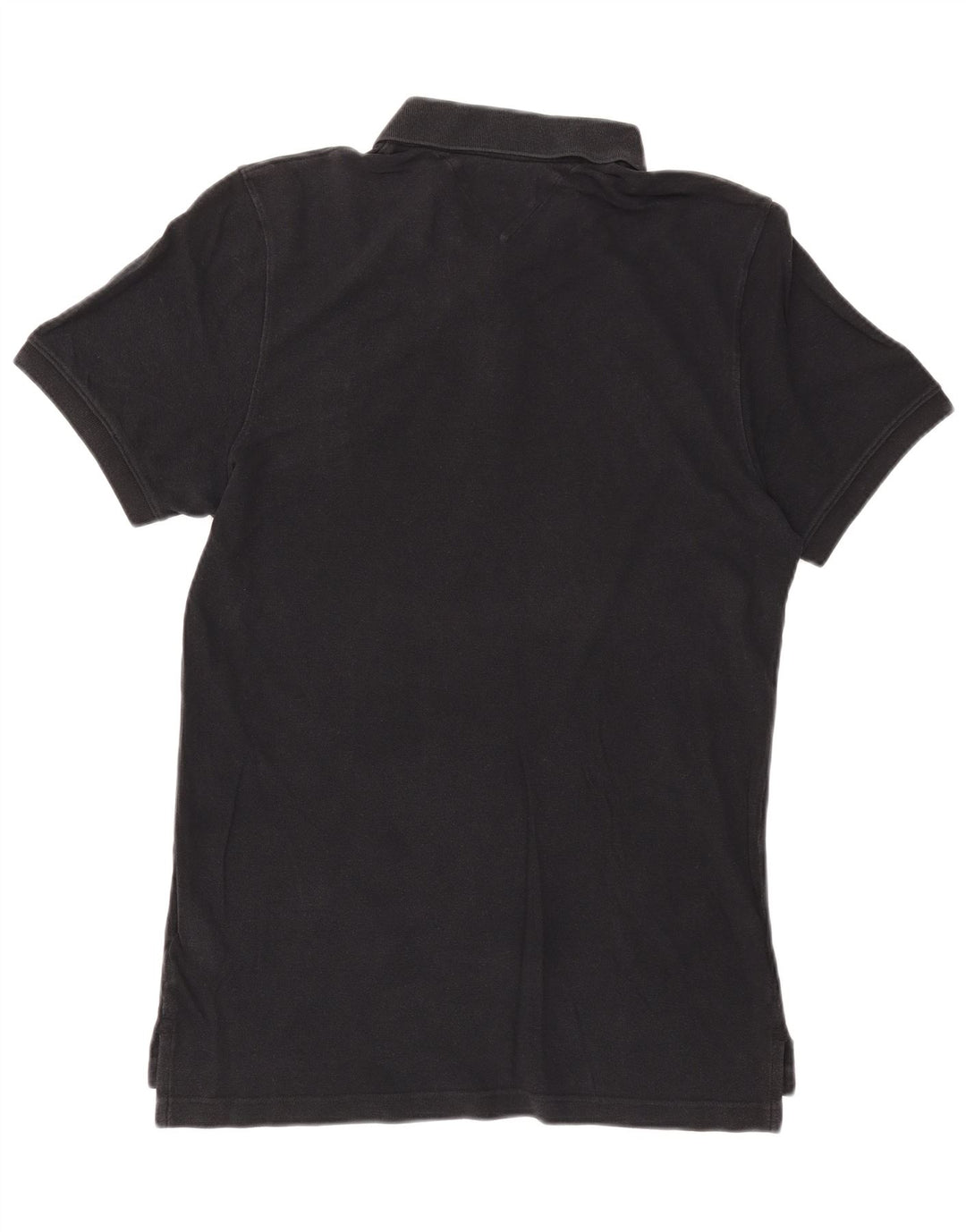 TOMMY HILFIGER Muška polo majica Velika crna pamučna majica