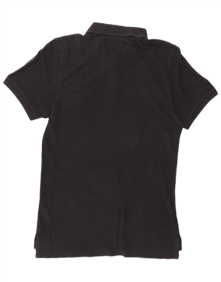 TOMMY HILFIGER Muška polo majica Velika crna pamučna majica