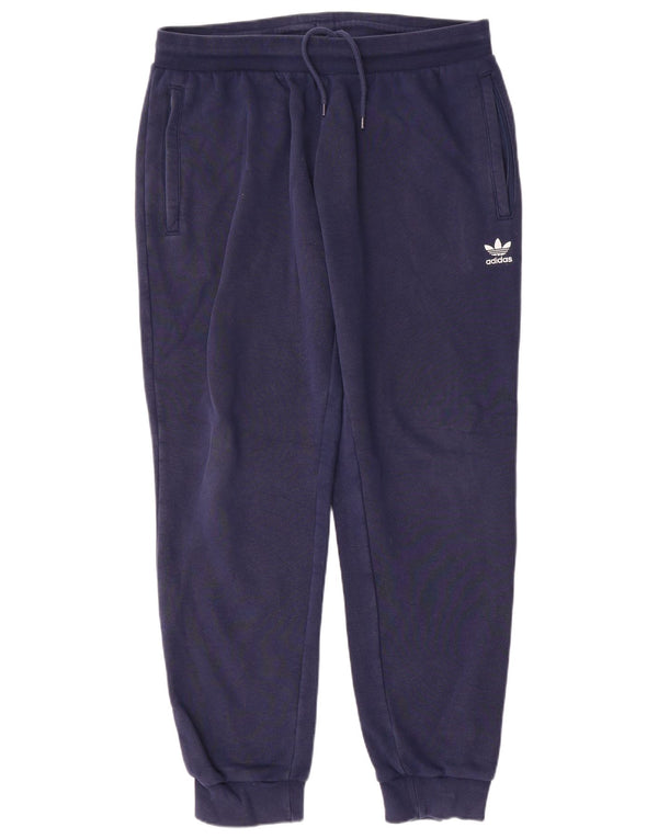 Adidas muške trenirke Hlače Joggers Large tamnoplavi pamuk