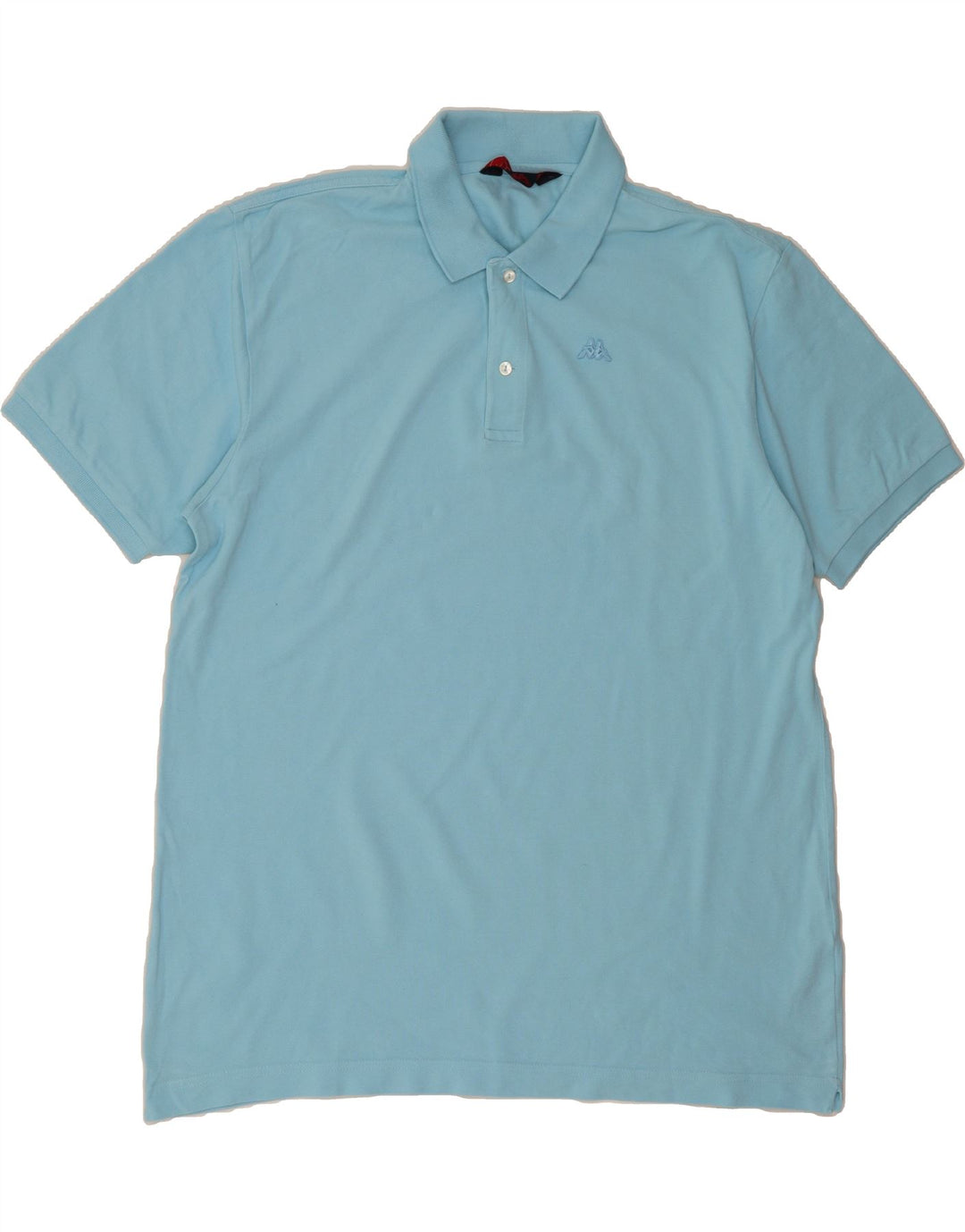 KAPPA Mens Polo Shirt 2XL Blue Cotton Vintage Kappa and Second-Hand Kappa from Messina Hembry 